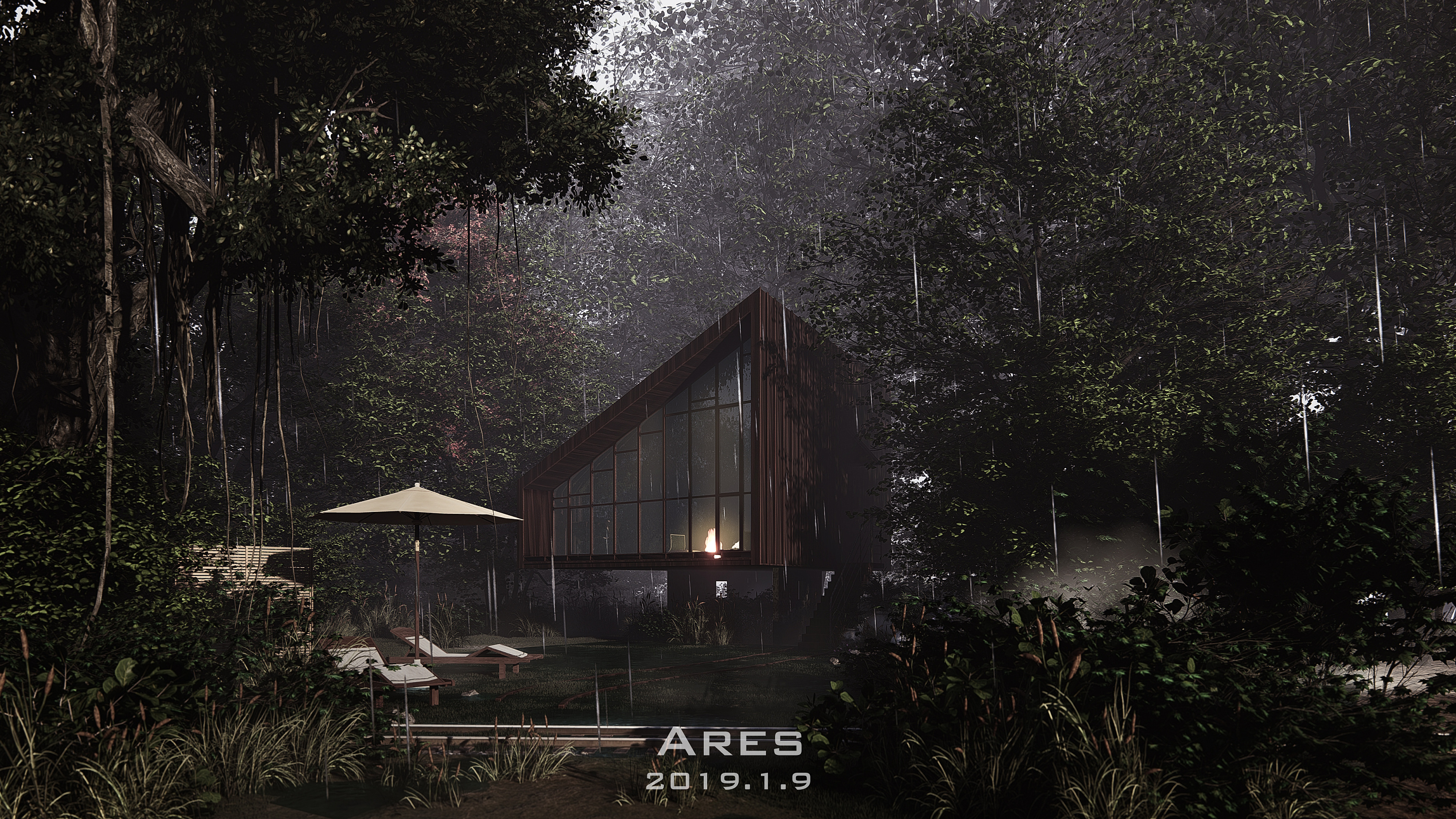 A Hut In the Woods 林中小屋