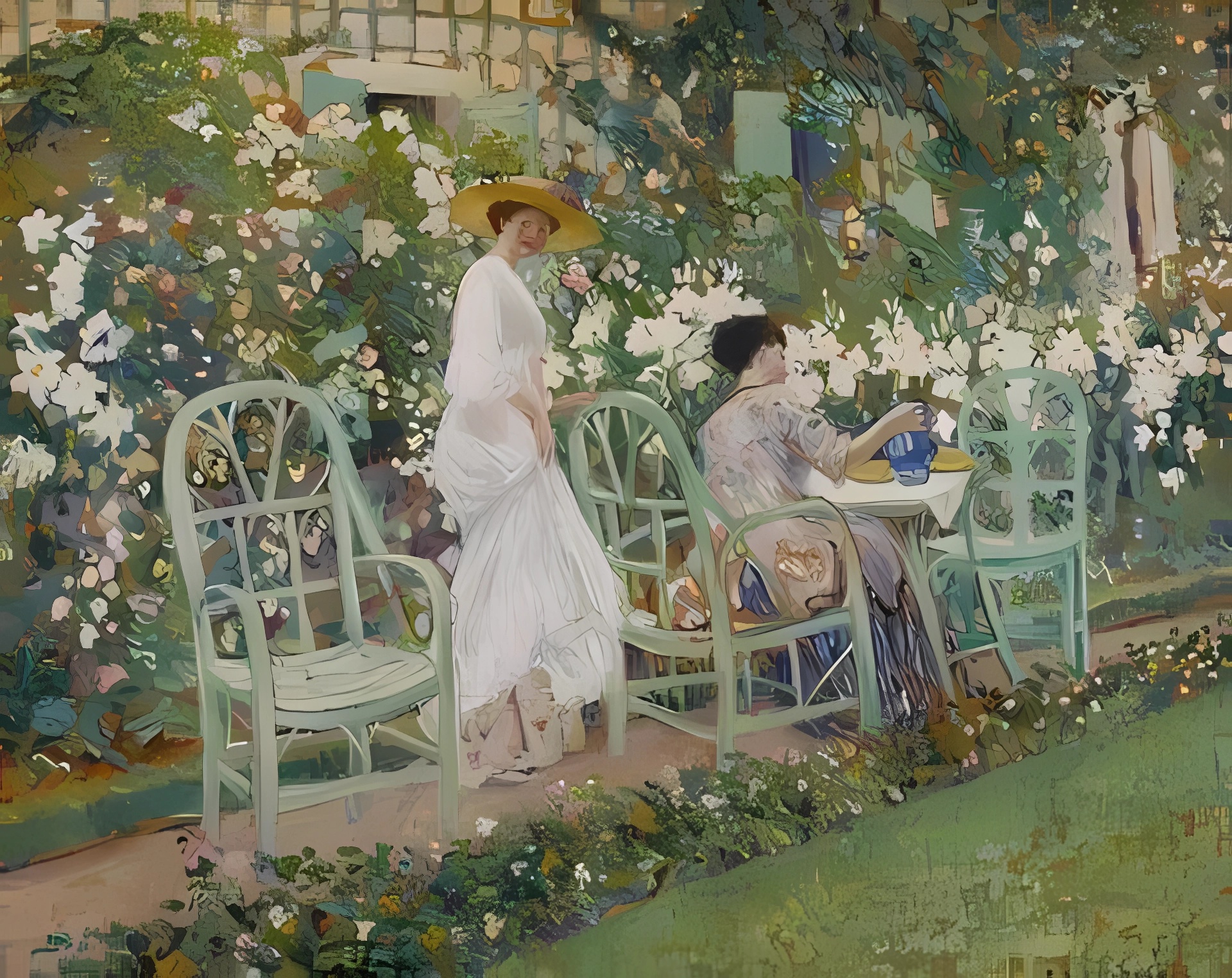 The Garden Party 花园茶会